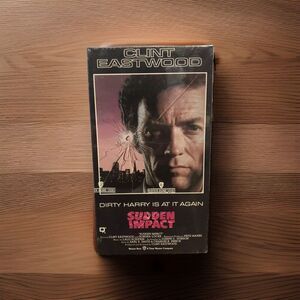 SUDDEN IMPACT VHS Tape Clint Eastwood Dirty Harry 4 Movie 1983 Sealed OOP NTSC